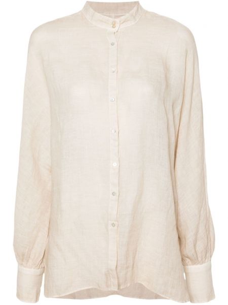 Chemise en lin 120% Lino beige