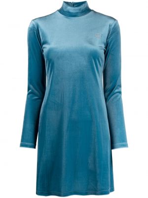 Večerní šaty s dlouhými rukávy Rokh - modrá