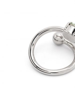 Křišťálový prsten Justine Clenquet stříbrný