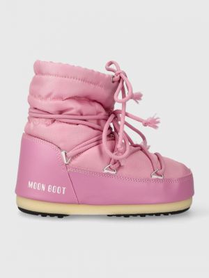 Najlonske čizme za snijeg Moon Boot ružičasta