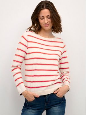 Пуловер Cream червено