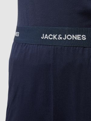 Piżama Jack & Jones niebieska