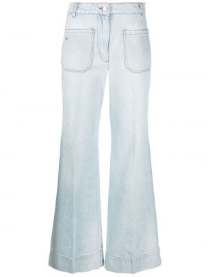 Jeans baggy Victoria Beckham blu