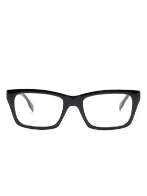 Brille mit print Karl Lagerfeld schwarz