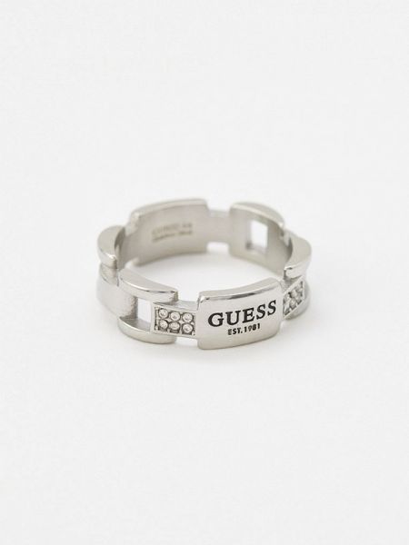 Серебряное кольцо Guess