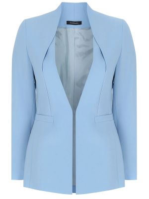 Однотонный пиджак Vassa&co голубой