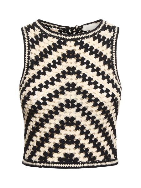 Tank top Zimmermann svart