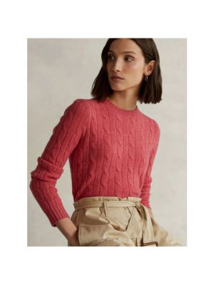 Sweter z kaszmiru Polo Ralph Lauren czerwony