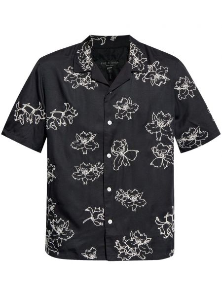 Košulja s cvjetnim printom s printom Rag & Bone