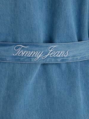 Abito a camicia Tommy Jeans Curve blu
