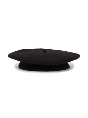Vlněný baret Karl Lagerfeld černý