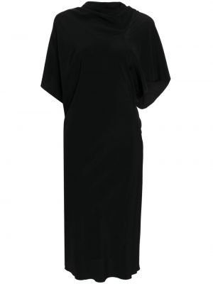Asimetrična mini haljina Rick Owens crna