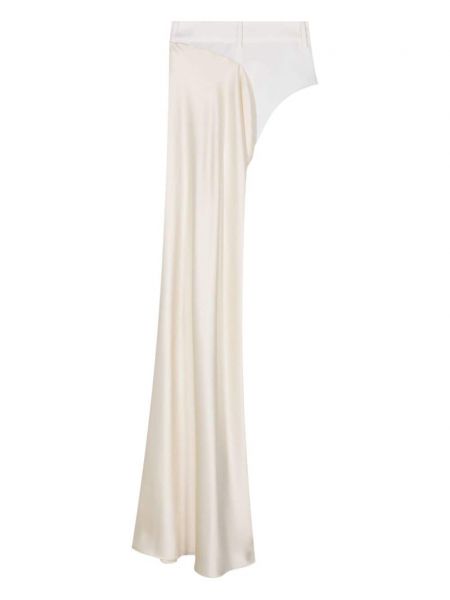Drapované dlouhá sukně Seen Users bílé