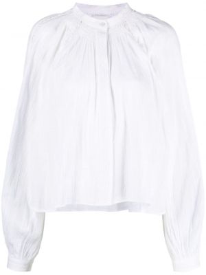 Plisovaná košeľa Marant Etoile biela