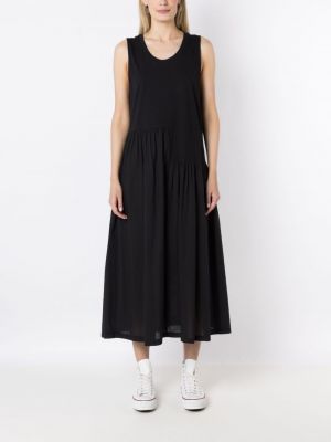 Sukienka midi bez rękawów bawełniana Osklen czarna