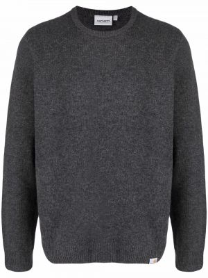 Maglione con scollo tondo Carhartt Wip grigio