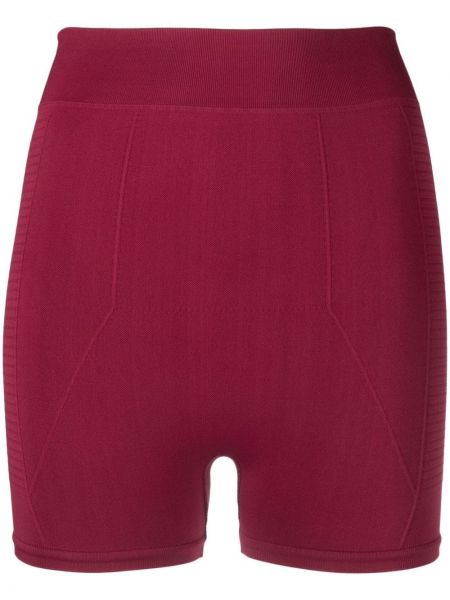 Pantaloncini in maglia Rick Owens rosa