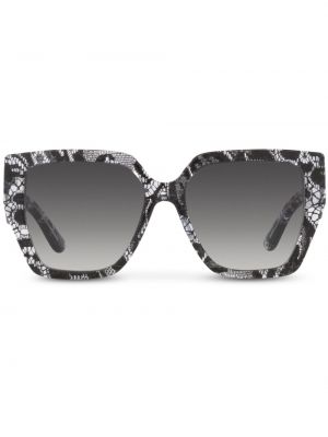 Čipkované slnečné okuliare s potlačou Dolce & Gabbana Eyewear