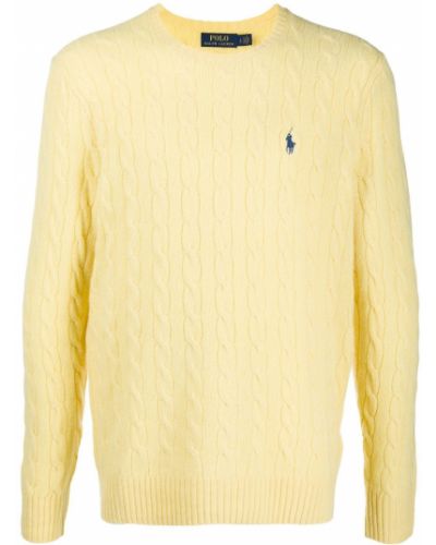 Jersey de punto de tela jersey Polo Ralph Lauren amarillo