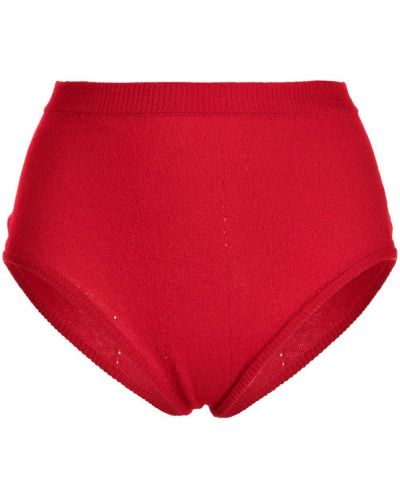 Kašmírové kalhotky Kiki De Montparnasse červené