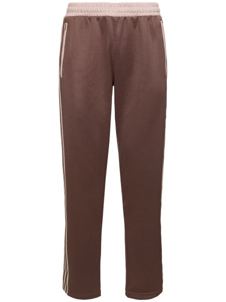 Pantaloni di cotone Adidas Originals marrone