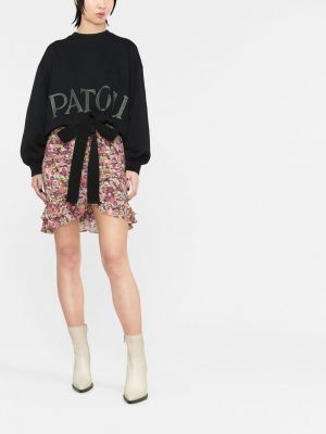 Sweatshirt mit print Patou schwarz