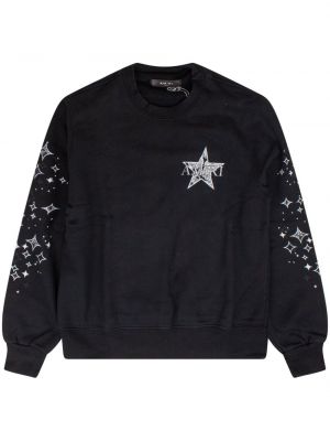 Stern sweatshirt aus baumwoll mit print Amiri