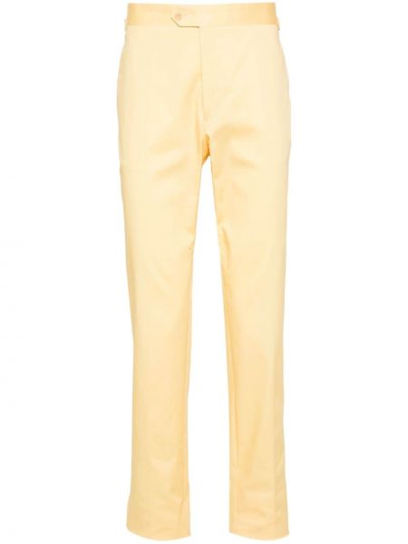 Παντελόνι chino Fursac κίτρινο