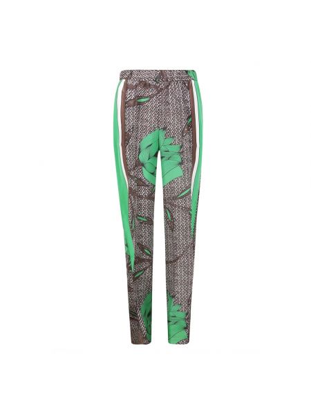 Spodnie slim fit Parosh zielone