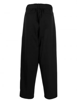 Pantalon en laine slim Attachment noir