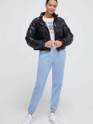 Spodnie sportowe bawełniane Polo Ralph Lauren niebieskie