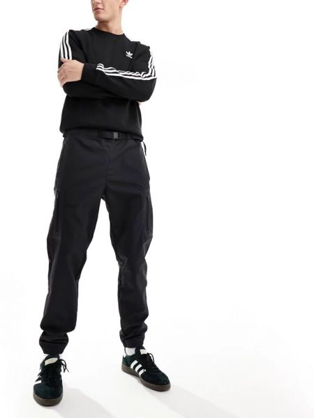 Брюки карго Adidas Originals черные