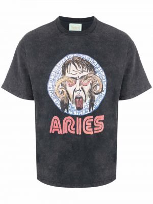 T-shirt Aries svart