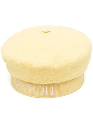 Mütze mit stickerei Patou gelb