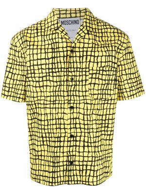Риза с принт Moschino