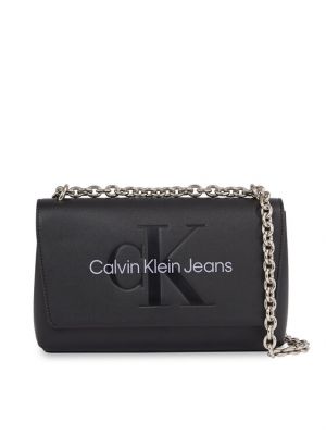 Geantă plic Calvin Klein Jeans negru