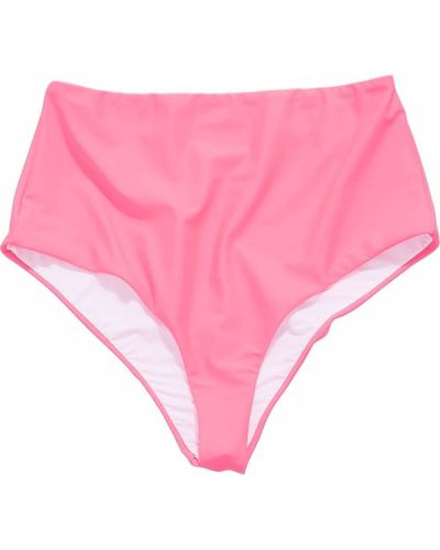 Bikini de cintura alta Christopher Kane rosa