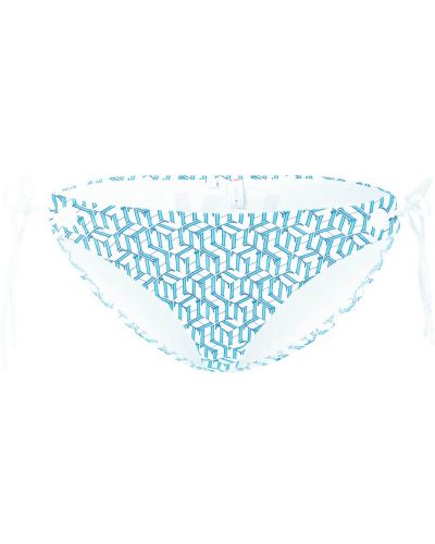 Tommy Hilfiger Underwear Bikinové nohavičky  biela / tyrkysová / modrá
