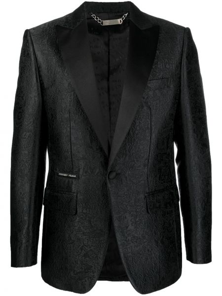 Lang blazer Philipp Plein svart