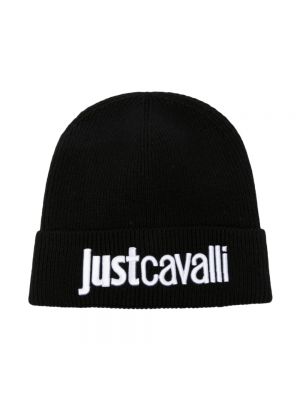 Czarny kapelusz Just Cavalli
