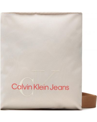 Sporttáska Calvin Klein Jeans bézs
