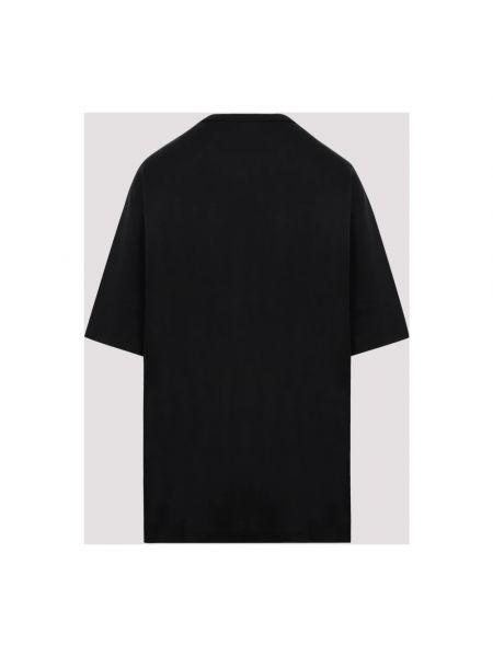 Camiseta de cuello redondo oversized Acne Studios negro