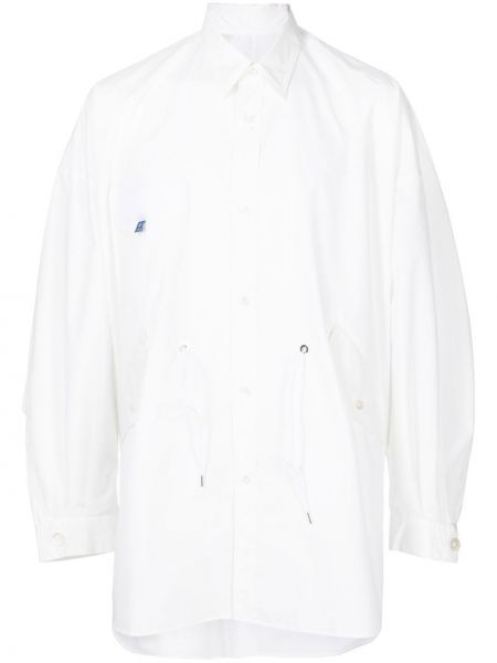 Пухена риза Fumito Ganryu бяло