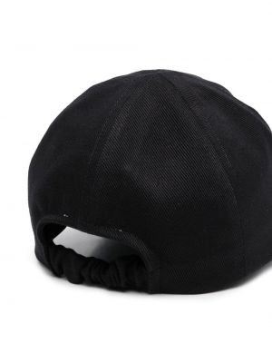 Haftowana czapka z daszkiem Patou czarna