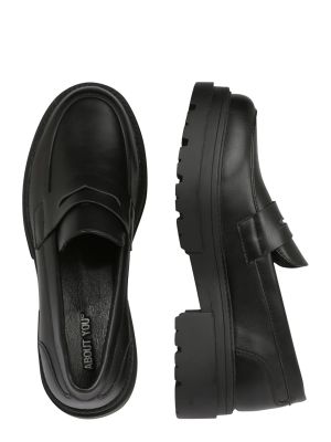 Pantofi loafer About You negru