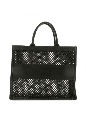 Nakupovalna torba Christian Dior črna