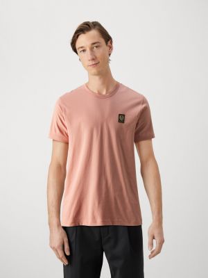 Базовая футболка Belstaff розовая