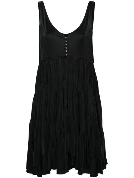 Αμάνικο φόρεμα Lanvin μαύρο