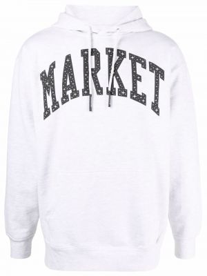 Bluza z kapturem z nadrukiem Market