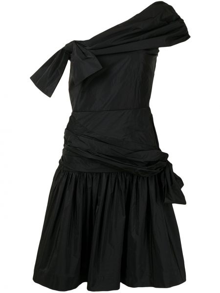 Vestido de cóctel asimétrico Molly Goddard negro